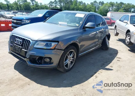 2016 Audi Q5 2.0T Premium из США, поврежденный, VIN WA1L2AFP9GA009523